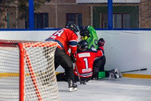 09.02.2025. Кубок Главы НГО по дворовому хоккею среди взрослых любителей 08.02.2025
 Первый тур.